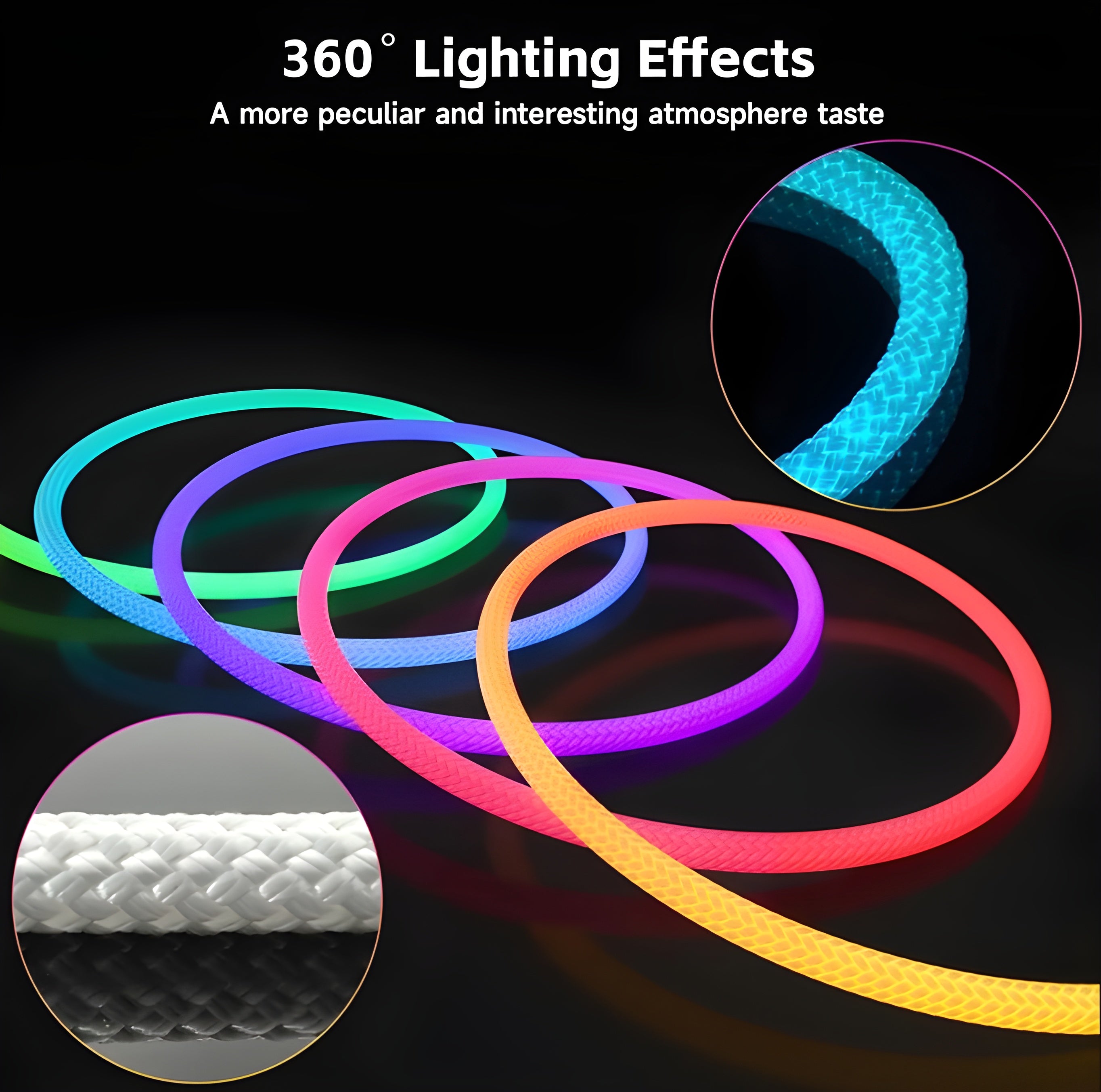 RGB NYLON ROPE LIGHT (Dynamic lighting)