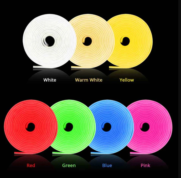 Glowing Neon Strip Lights ( Available in all colors )