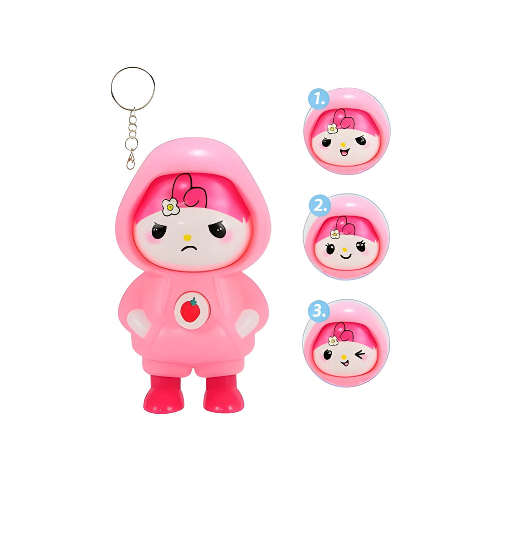 Mood Swings Face Changing Keychains