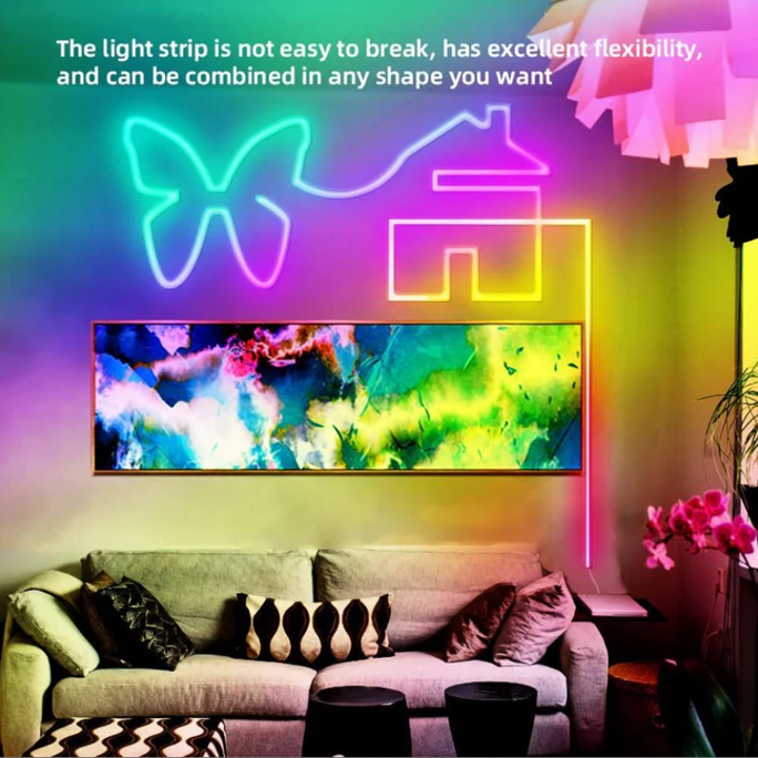 Multicolors Remote Control Neon Strip Light | RGB Strips | Neon Strips