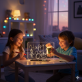 Glowing Re-writable LED Board