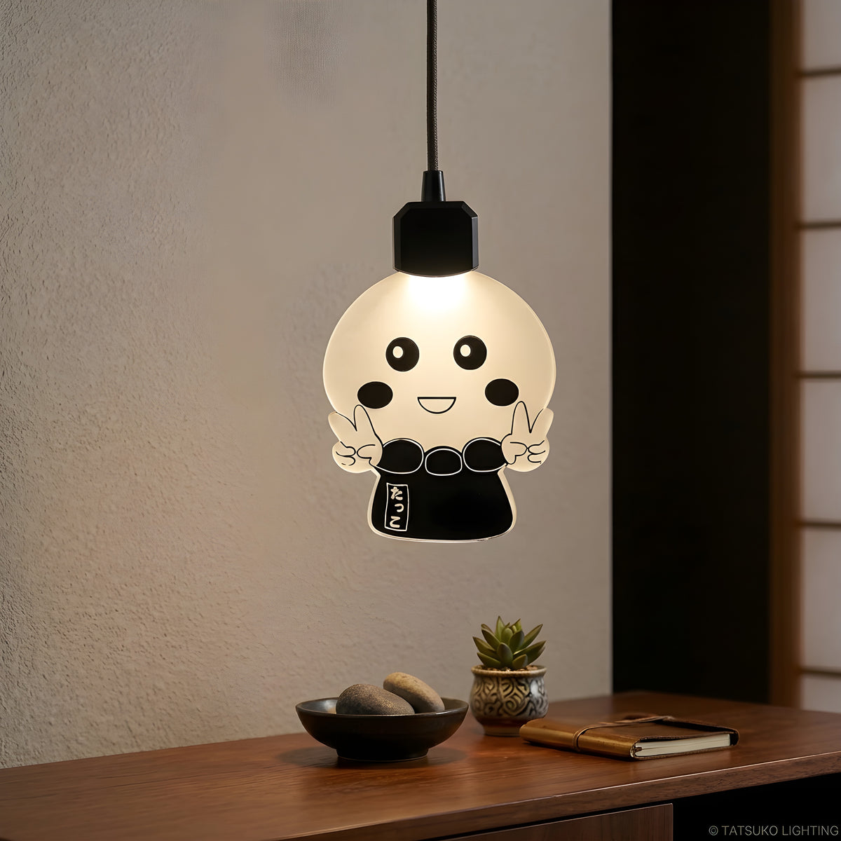 Kawaii Spirit  Contour Acrylic Hanging Lamp