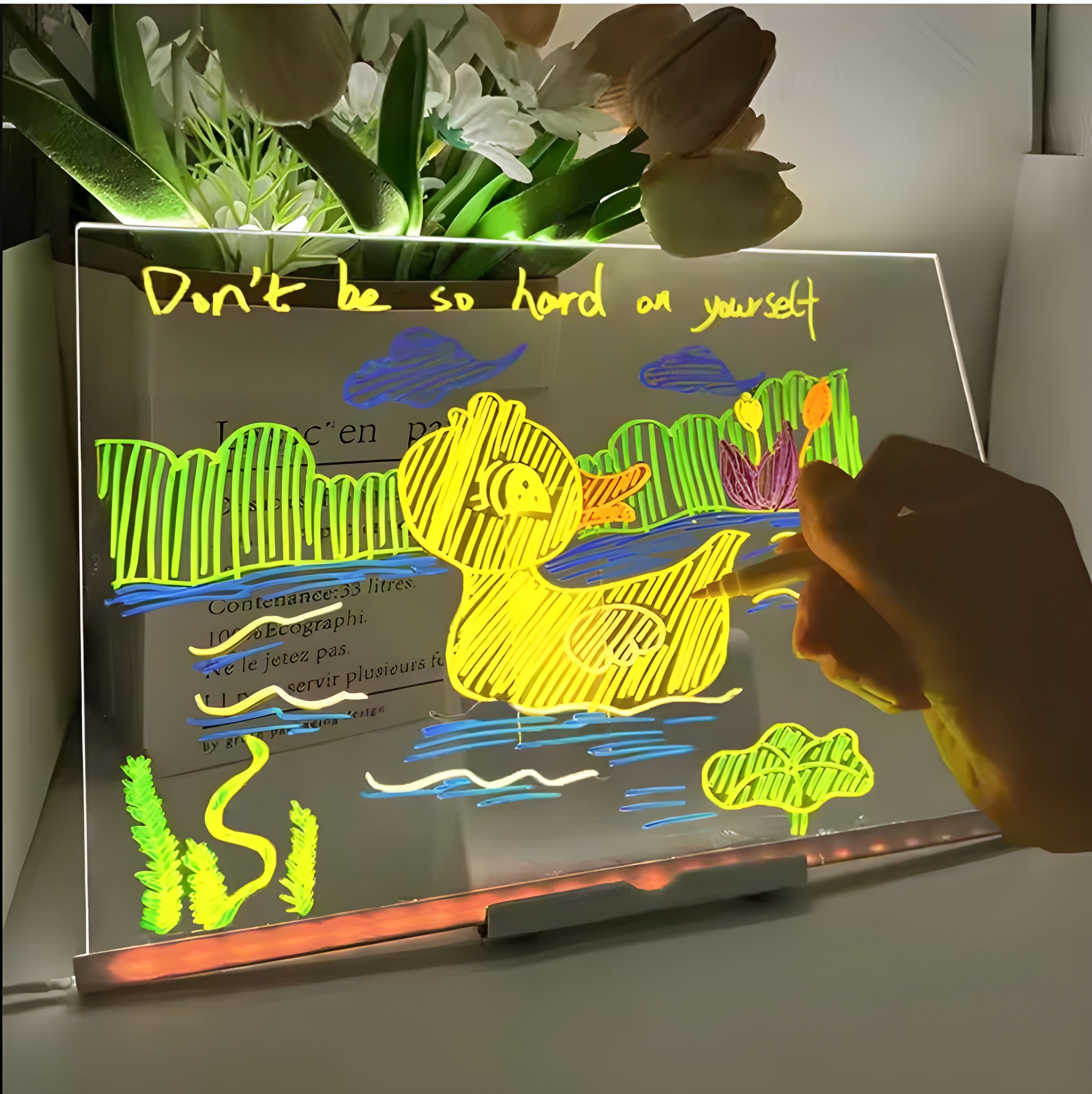LED Luminous Magical Drawing Board | Buy 2 Get 1 Free | Buy 3 Get 2 Free Projection Camera