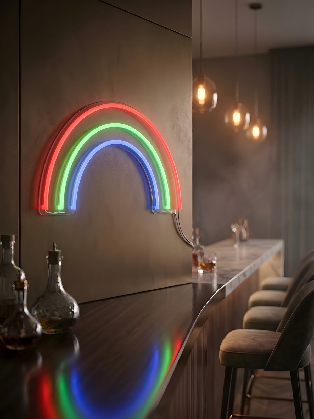 Tri-Color Neon Rope Light