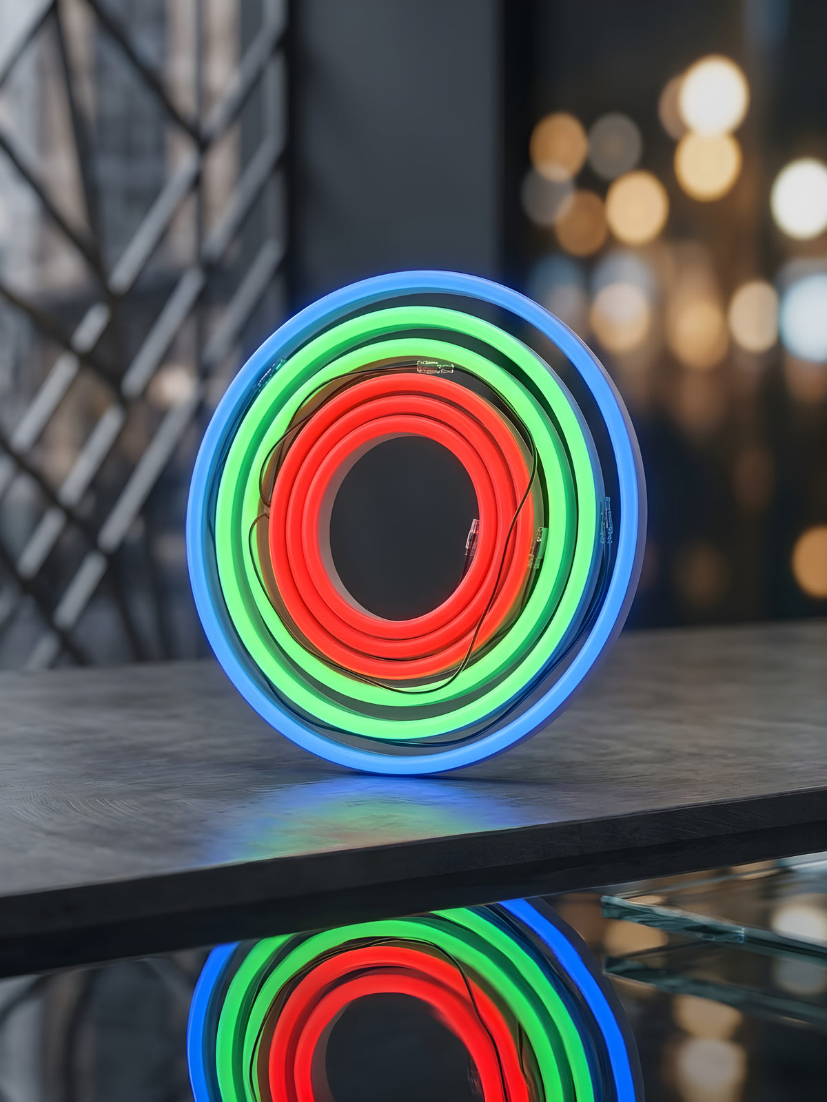 Tri-Color Neon Rope Light